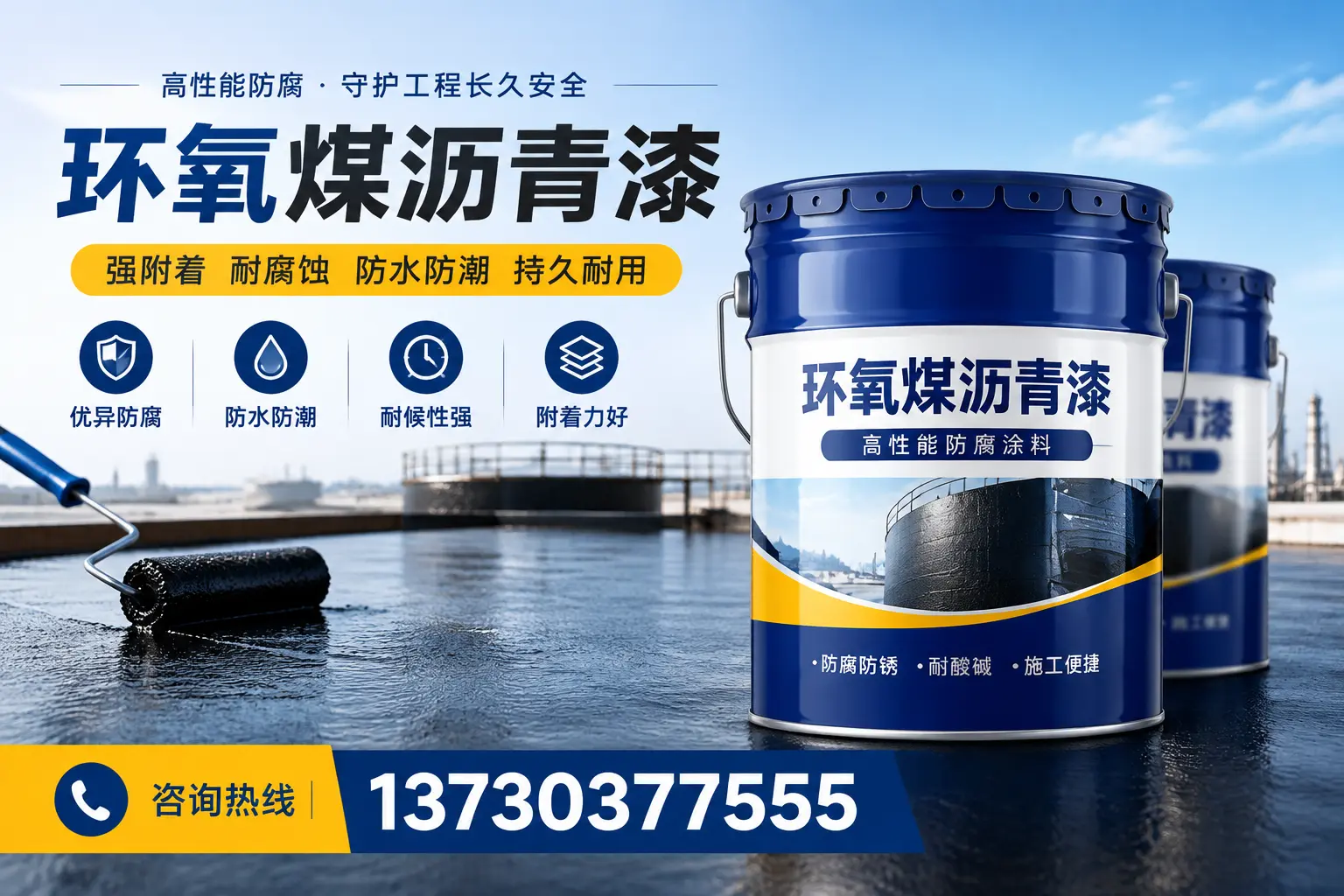 如何判断环氧煤沥青漆的质量?长春消费者指南